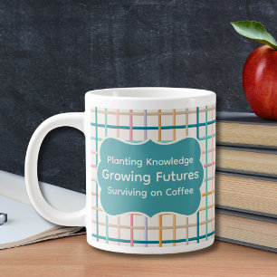 Teacher Coffee Survival Large Coffee Mug
