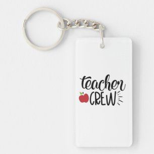 Teacher Crew Keychain