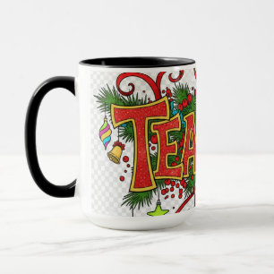Teacher- Cute Festive Professionals Mug