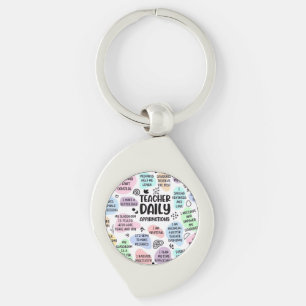 Teacher Daily Keychain
