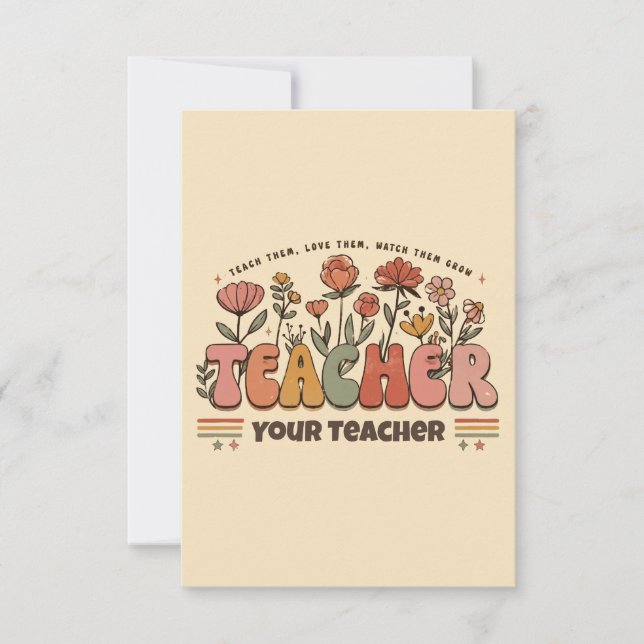 Teacher Day Cards (Front)