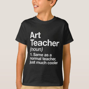 Teacher Definition Funny Back To School First Day T-Shirt