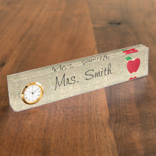 Teacher Desk Name Plate