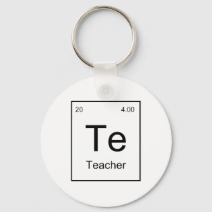 Teacher Element Keychain