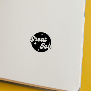 Teacher Encouragement Great Job Back To School  Rubber Stamp