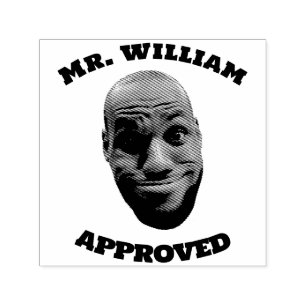 Teacher Face Stamp, Personalized Teacher Gift Self-inking Stamp