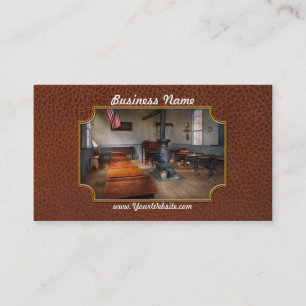 Teacher - First day of school Business Card