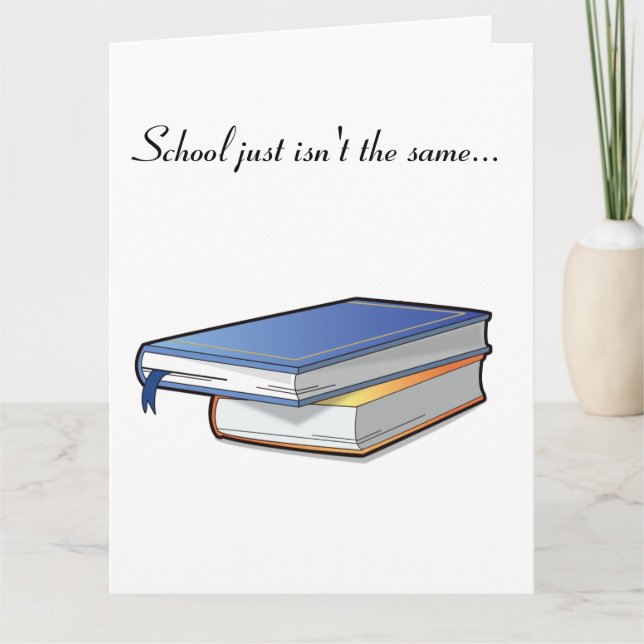 Teacher Get Well Soon Large Card from Class (Front)