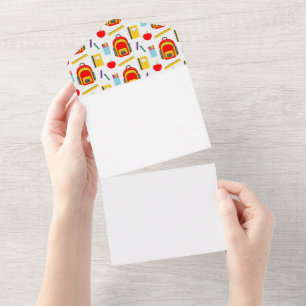 Teacher Gift   Apple Back To School All In One Invitation
