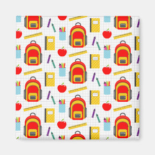 Teacher Gift Apple Back To School Magnet