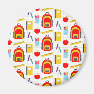 Teacher Gift Apple Back To School Magnet