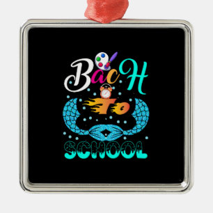 Teacher Gift Back To School Metal Ornament