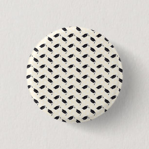 Teacher Gift Education Breeds Confidence 1 Inch Round Button