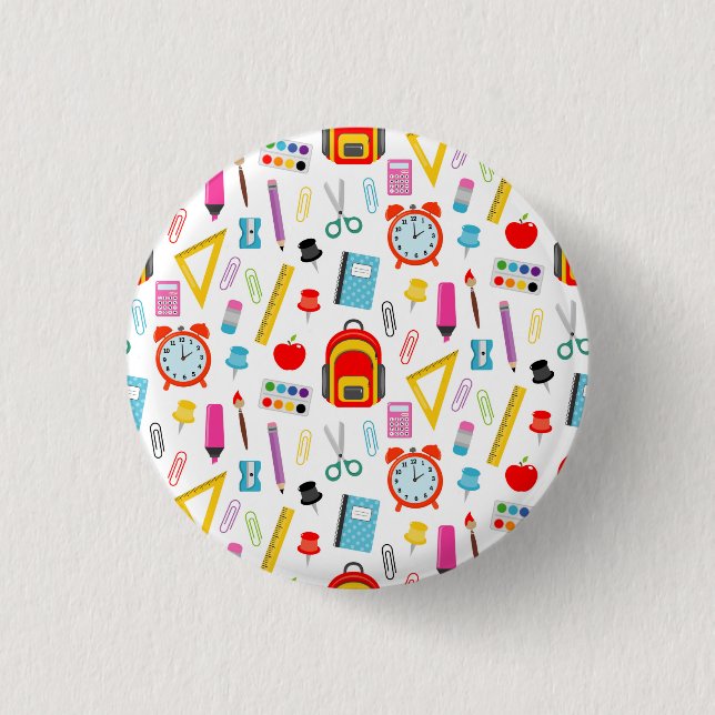 Teacher Gift | Good Teachers Know How To 1 Inch Round Button (Front)