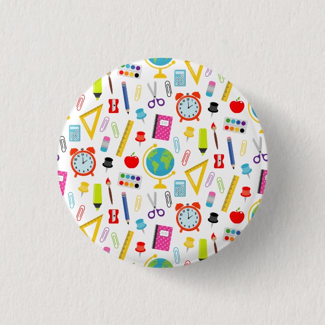 Teacher Gift | I Can Only Make Them Think 1 Inch Round Button (Front)