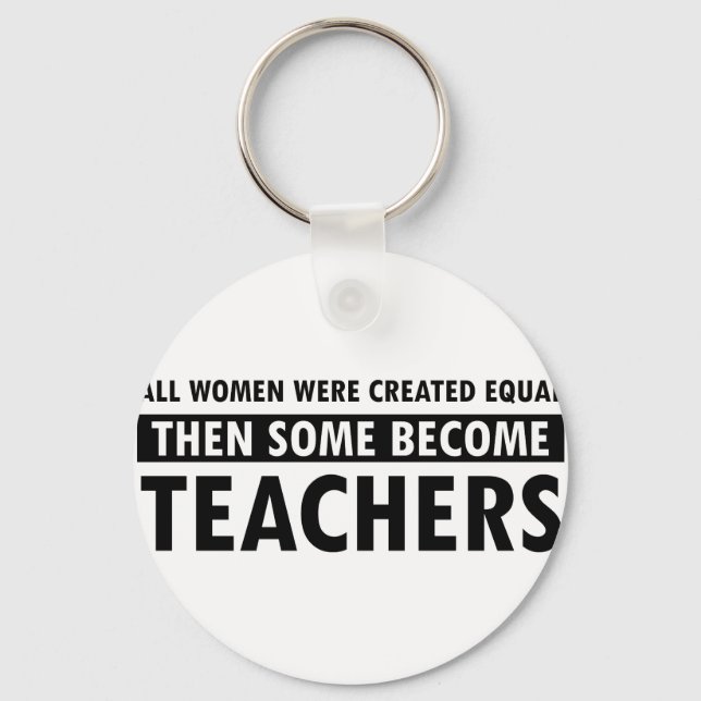 Teacher Gift Items Keychain (Front)