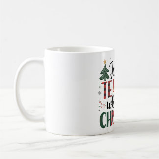 Teacher Gift | Just a Teacher Who Loves Christmas Coffee Mug