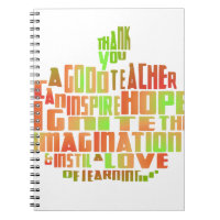 Teacher Gift Keepsake Apple Quote Thank You