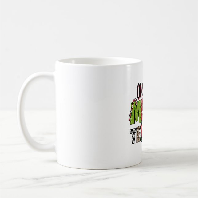 Teacher Gift | One Merry Teacher Coffee Mug (Left)