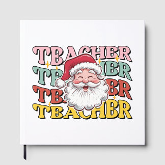 Teacher Gift | Santa Teacher Guest Book