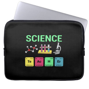 Teacher Gift Science Teacher Definition Laptop Sleeve