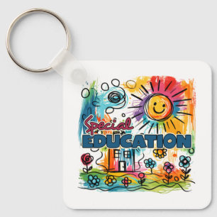 Teacher Gift Special Education Keychain