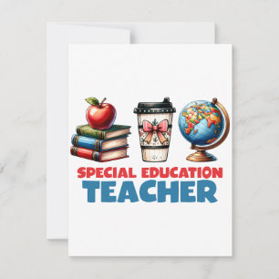 Teacher Gift   Special Education Teacher Card