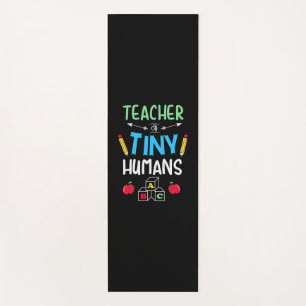 Teacher Gift Teacher Tiny Humans Yoga Mat