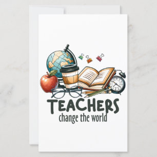 Teacher Gift Teachers Change The World