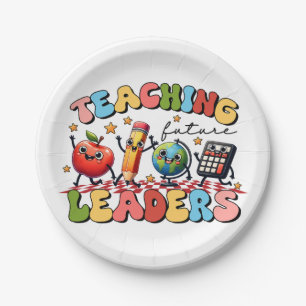 Teacher Gift Teaching Future Leaders Paper Plate