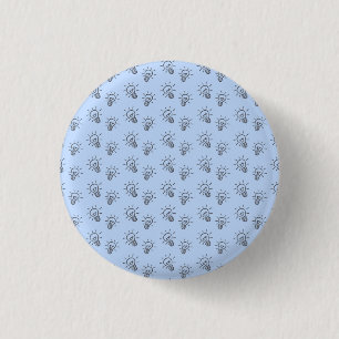 Teacher Gift   What The Teacher Is 1 Inch Round Button