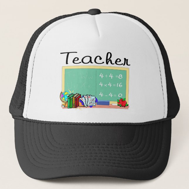 Teacher gifts trucker hat (Front)