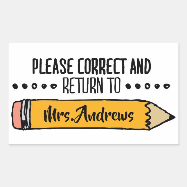 Teacher Grading Papers Student Art Teacher Art Gra Sticker (Front)