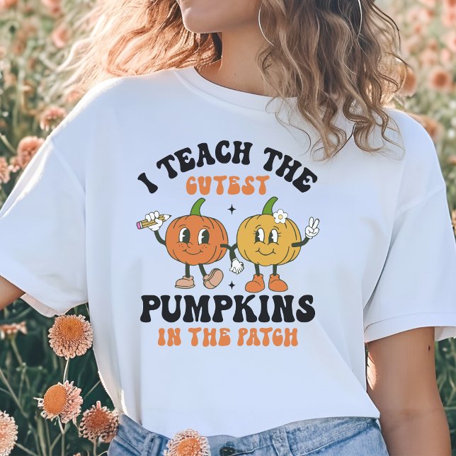 Teacher Halloween Cutest Pumpkins T-Shirt (Creator Uploaded)