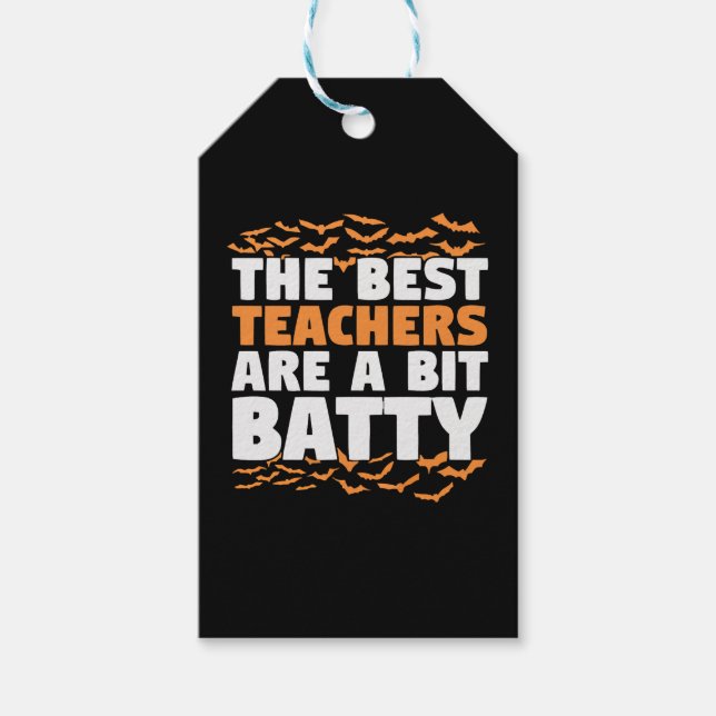 Teacher Halloween   Gift Tags (Front)