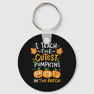 Teacher Halloween Pre-k Teacher Kindergarten Cutes Keychain