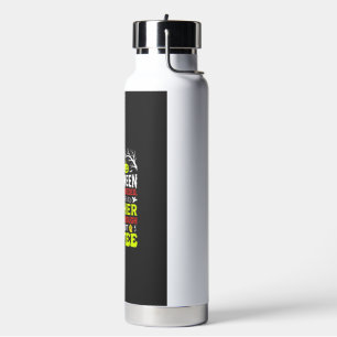 Teacher Halloween Scary Enough Coffee Design_1 Water Bottle