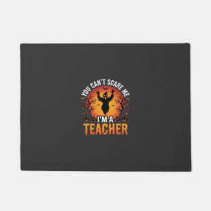 Teacher Halloween Spooky Ghost Teacher Design_1 Doormat