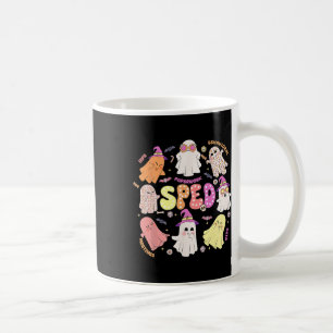 Teacher Halloween Spooky Special Education Team Coffee Mug