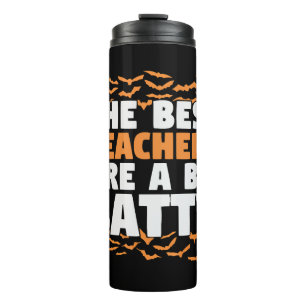 Teacher Halloween Thermal Tumbler