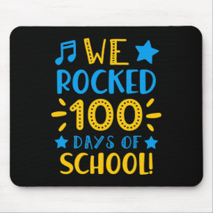 Teacher - Happy 100th Day Of School We Rocked 100  Mouse Pad