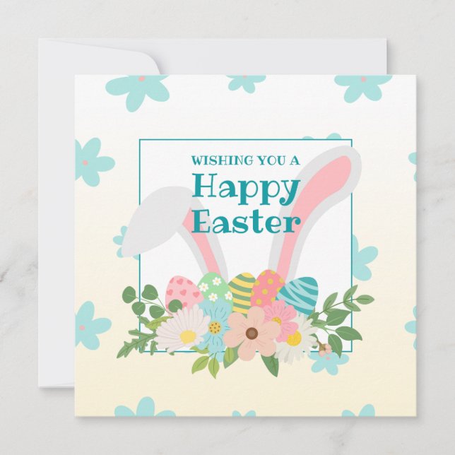 Teacher Happy Easter  Card (Front)