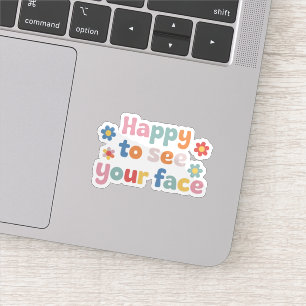 Teacher Happy to See Your Face Back To School