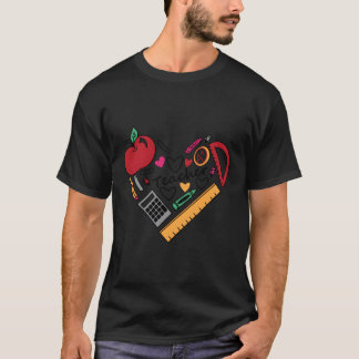 Teacher He Learning Tools Teacher School Supply T-Shirt