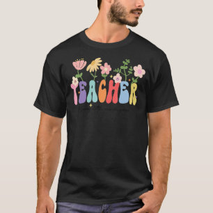 Teacher Helping Little Minds Grow Cute Elementary T-Shirt