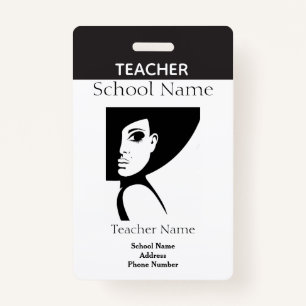 Teacher ID Badge