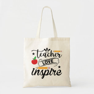 Teacher Inspire Tote Bag