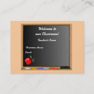 Teacher / Instructor Profile Card
