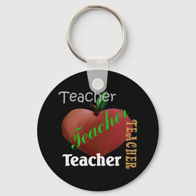 Teacher Keychain (Front)