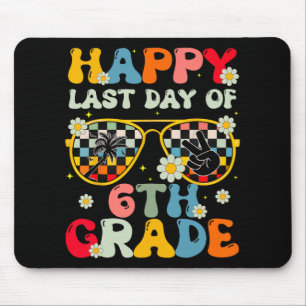 Teacher Last Day Of School 6th Grade Kids Boys Gir Mouse Pad